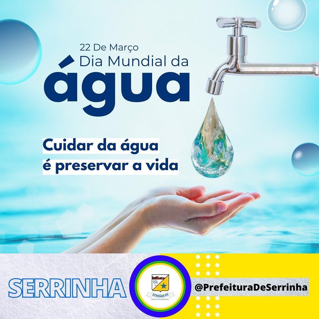 Read more about the article 22 de Março, dia Mundial da Água 💧