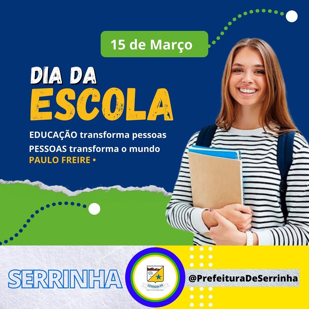 Read more about the article 15 de março – Dia da Escola