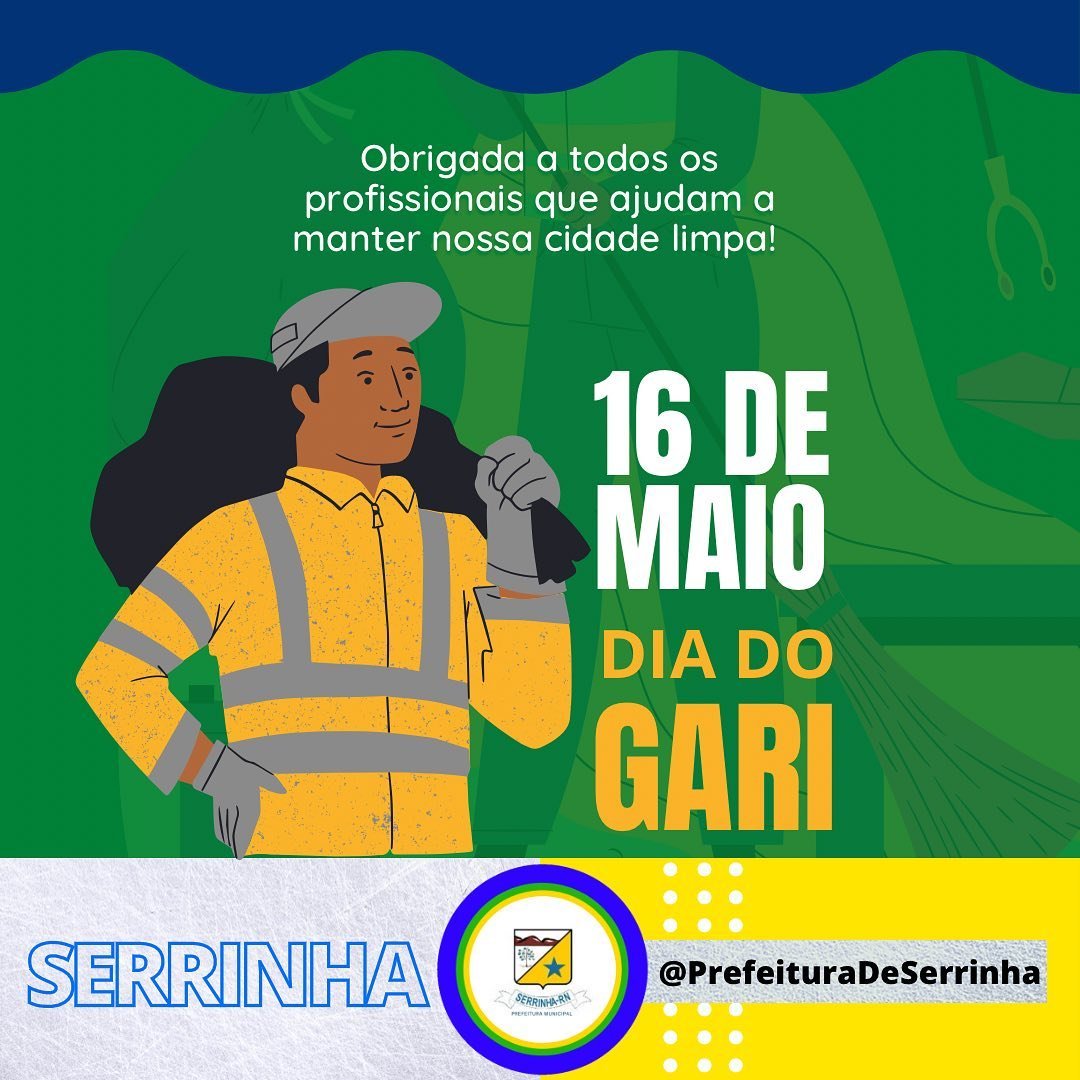 Read more about the article 16 de Maio – Dia do Gari