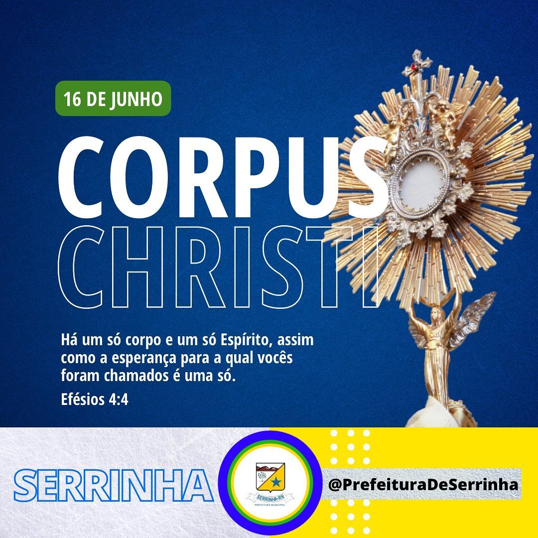 Read more about the article 16 DE JUNHO CORPUS CHRISTI