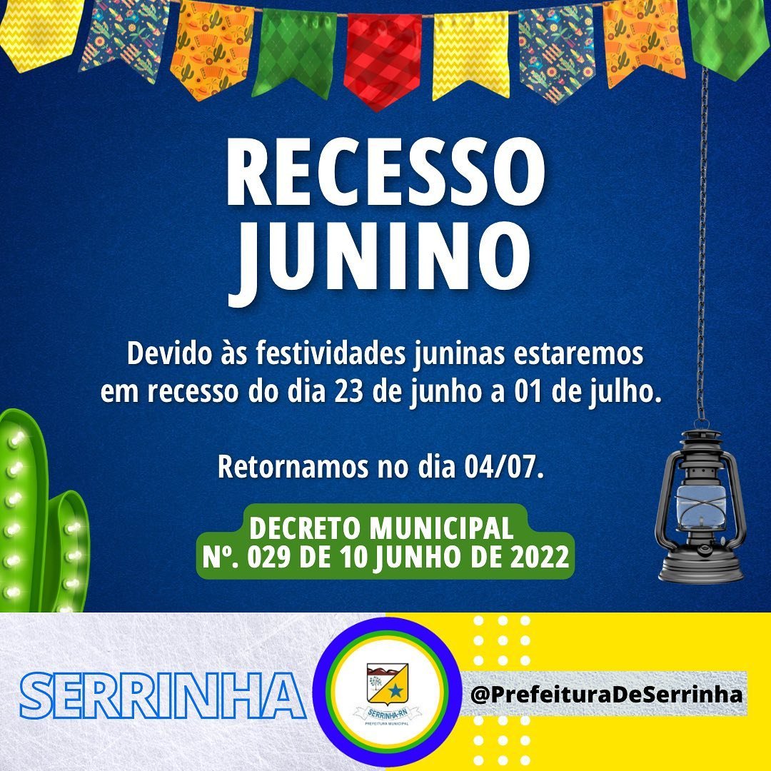 Read more about the article RECESSO JUNINO 🌽🔥