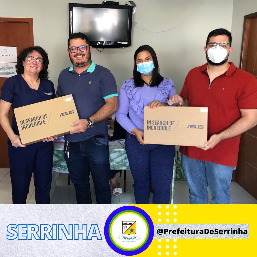 Read more about the article Prefeitura de Serrinha entrega computadores e notebooks aos profissionais de saúde