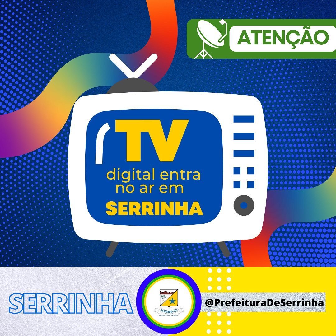 Read more about the article TV digital entra no ar em Serrinha