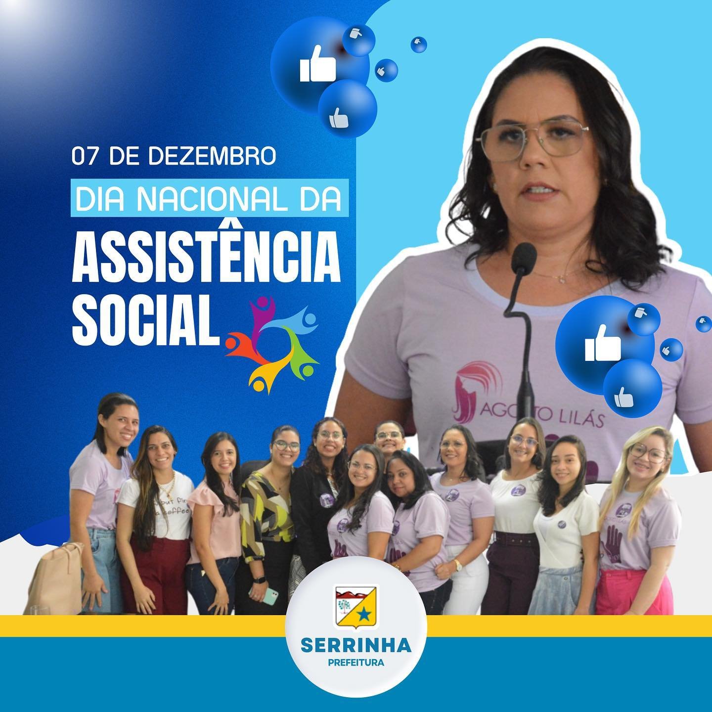 Read more about the article Hoje, 7 de dezembro, é comemorado o dia Nacional da Assistência Social.